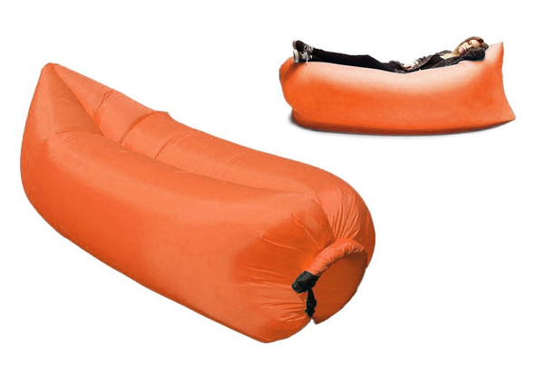 Nadmuchiwana rozkładana sofa lazy bag air na plaże fotel materac leżak