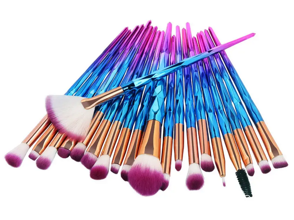 Set profesional de pensule de machiaj 20 de bucăți