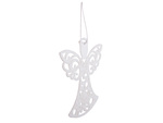 Pendentifs anges pour sapin de noël 3pcs glitter baubles