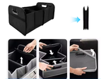 Large organiser for the boot of a car boot stiffened box