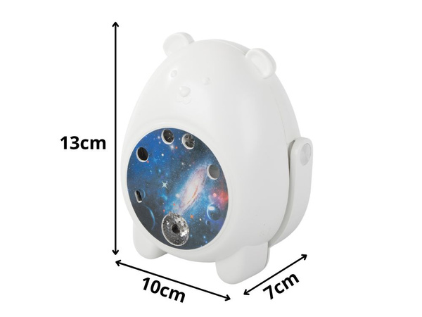 Proyector oso luz nocturna led laser proyector mando a distancia universal