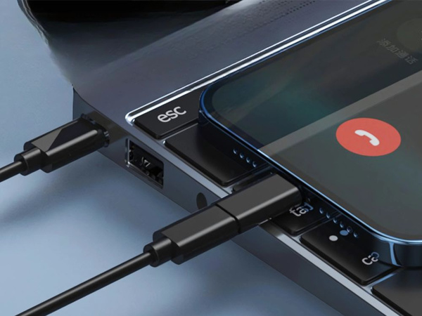 Zestaw adapterów 5w1 szpilka do telefonu w etui usb-c micro usb usb typ a