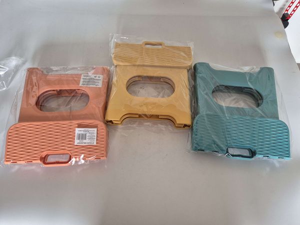 Tabouret pliant en plastique tabouret de cuisine repose-pieds pratique résistant