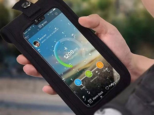 Běžecká vesta s reflektorem sportovní taška držák na telefon