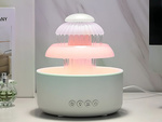 Zvlhčovač vzduchu difúzor led lampa aromaterapia fontána bezdrôtové