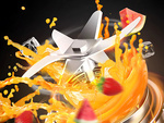Blender for smoothies, cocktails and juices, portable, USB, wireless, handy
