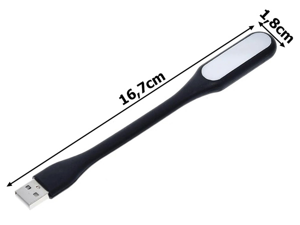 Silikon flexible usb lampe für laptop notebook computer 6 led stark