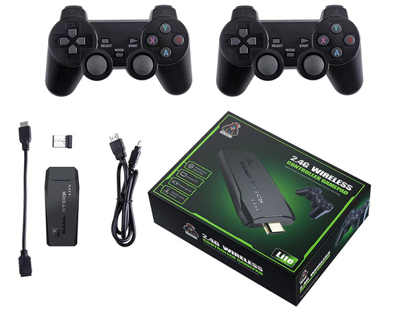 Tv spielkonsole videospiele gun 2 pads für tv av retro