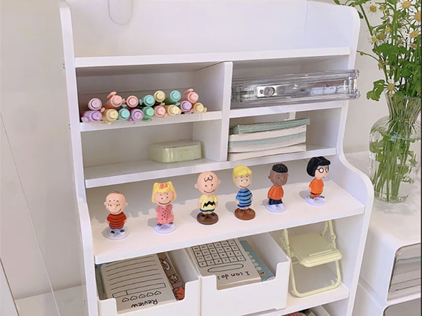 Szervező íróasztal szekrény polcok könyvespolc