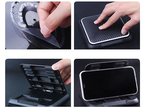 AUTÓS TARTÓ TELEFONHOZ, NAVIGÁCIÓS RENDSZERHEZ, MŰSZERFALHOZ, ÁLLVÁNYHOZ