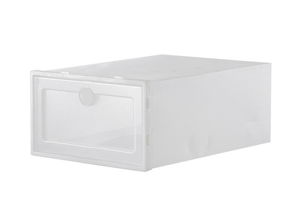 Schuhsorter box behälter mit klappe faltbarer modularer schrank schuhe