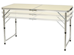 Folding camping table tourist table set with 4 chairs garden table