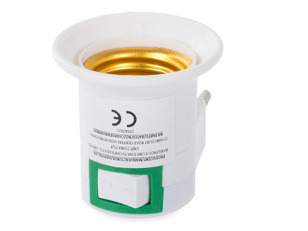 Adaptateur ampoule adaptateur interrupteur 230v e27