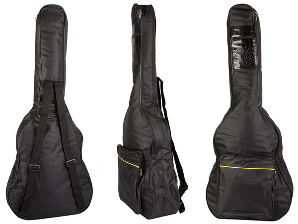 Étui pour guitare classique acoustique avec poches porte-guitares