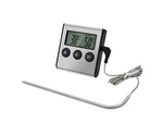 Thermometer mit thermosonde zum garen von fleisch aus der räucherkammer