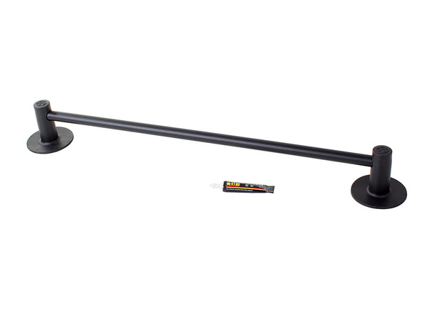 Wall-mounted bathroom hanger for slippers towels