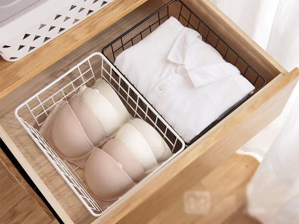 Panier métallique loft organisateur métallique loft pour cuisine pour fruits blanc grand