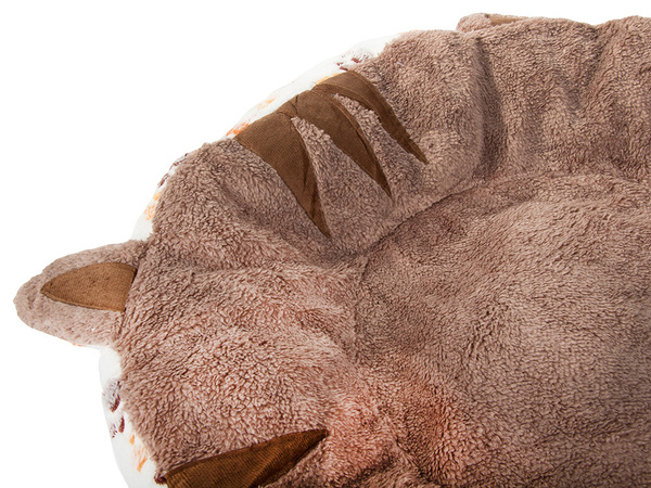 Pat de câine pufos pat de pisică moale 60cm