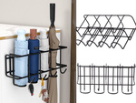 Metallhalterung für 4 regenschirme mit 4 haken metall-organisator