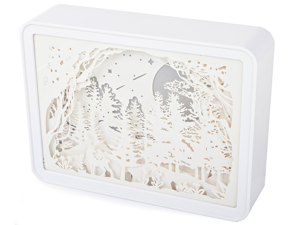 Paper cut-outs night light 3d usb