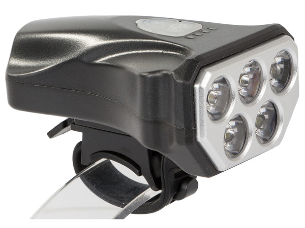 Lampka rowerowa przednia dioda 5 led usb na rower
