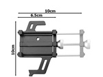 Sturdy bicycle mount for phone phone clip secure grip