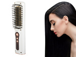 Brosse a lisser les cheveux 2in1 electrique sans fil