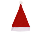 Santa klobúk s bambulou kostým kostým