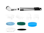 Rotary mop electric cleaning brush 9 different attachments