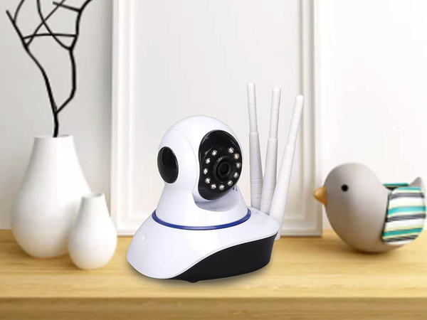 Ip camera wifi electronic nanny swivel audio indoor motion sensor