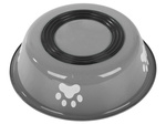 Dog cat food water bowl metal anti-slip pot large 700ml