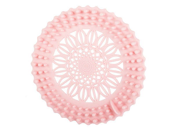 Silicone strainer strainer for sink shower drain