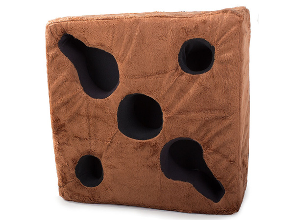 Organizér na polštářky podšálků na stůl