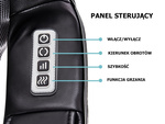 Masażer karku szyi pleców ciała 3d shiatsu plecy