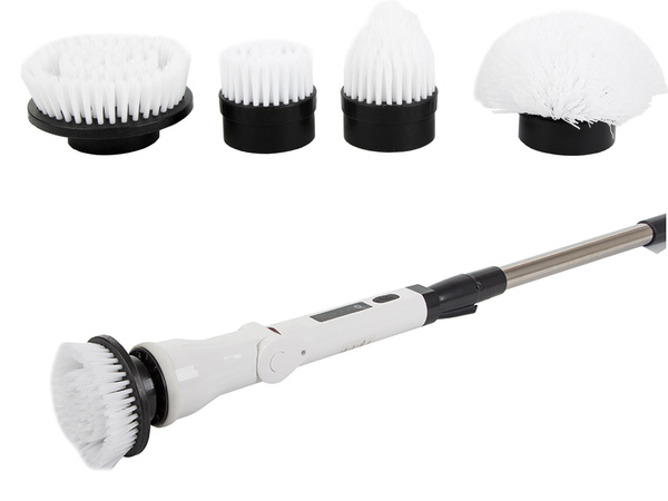 Elektrická rotující kartáč na čištění dlaždic mop sada bezdrátová