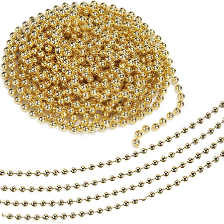 Arbol de navidad cadena cuentas guirnalda caña