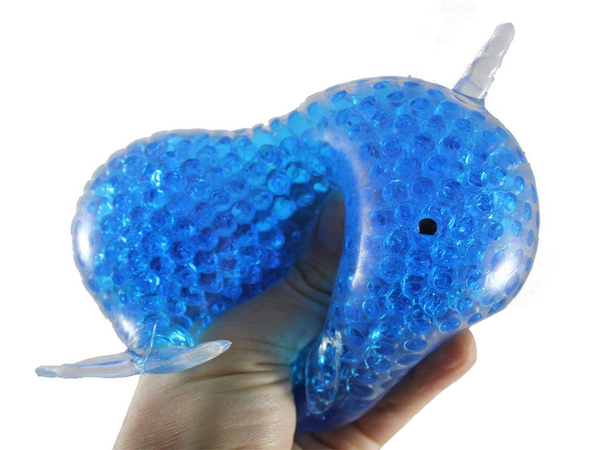 Antistresni gel squishy gel squishy delfin senzorične žogice velik zdrob