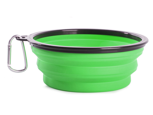 Sticlă pliabilă din silicon pentru câine și pisică de travel travel light 800ml