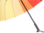 Large umbrella rainbow umbrella sturdy automatic