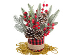 Christmas table centrepiece desk decoration christmas table decoration