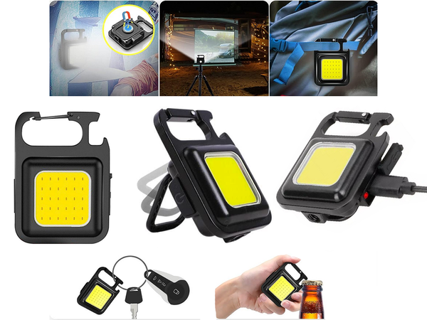 Lampe suspendue led cob magnet usb torche opener