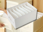 Kleiderorganisator unterwäsche hose schublade kleiderschrank socken weiss