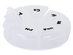 Container de medicamente cutie organizator 7 zile
