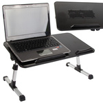 Klēpjdatora galds saliekamais galda dzesēšanas spilventiņš ventilators