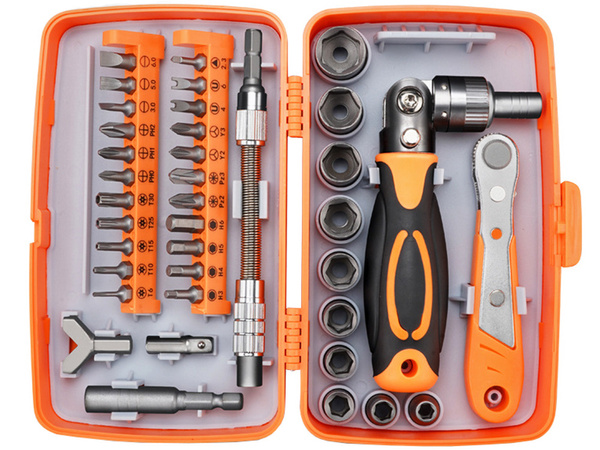 Torx robeļu komplekts torx uzgriežņu atslēgas 5-14 mm 38 elementi