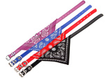 Šunų apykaklė su bandana šunims katėms m