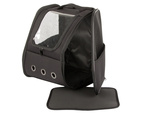 Sac de transport sac à dos pour chat chien lapin fenêtre dos ventilé
