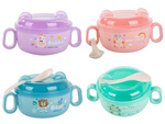 Feeding utensils set baby food bowl with handles spoon