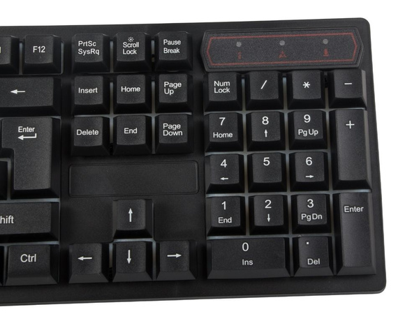 Teclado gaming led retroiluminado