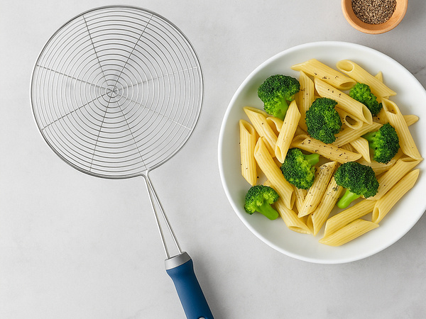 Cedzak spoon strainer ladle for frying dumplings frying spoon kitchen skimmer